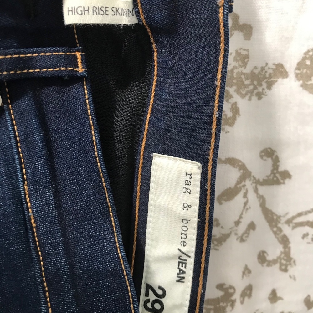 High Rise Skinny Rag&Bone Jeans